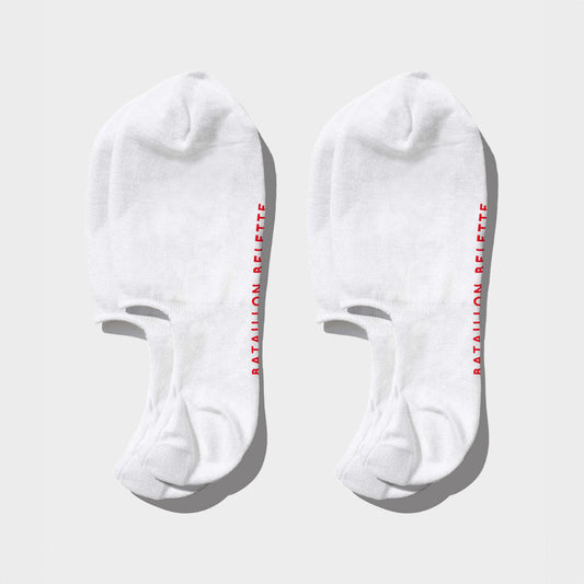 PREMIUM WHITE SOCKS LOW 2-PACK